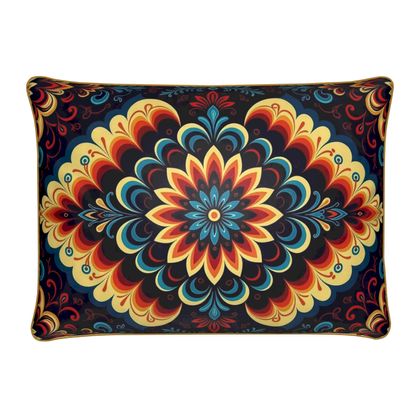 🌸 Sacred Harmony The Origin · Sunburst Bloom  Cushion Limited Edition