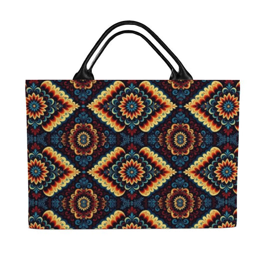 🔆 Sacred Harmony Sunburst Bloom Carryall Tote MexLovicki LE999
