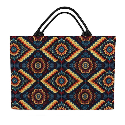 🔆 Sacred Harmony Sunburst Bloom Carryall Tote MexLovicki LE999
