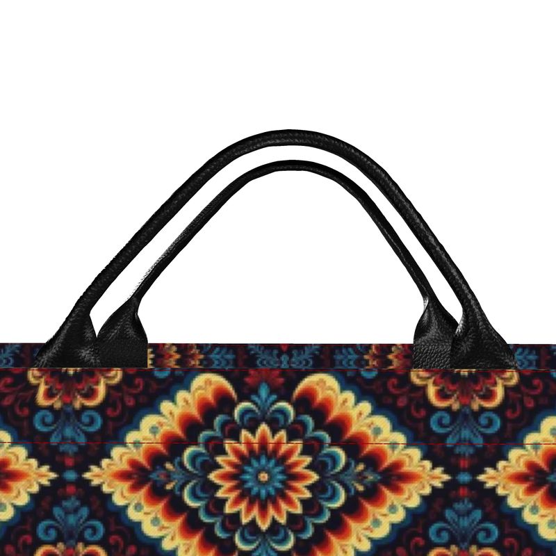 🔆 Sacred Harmony Sunburst Bloom Carryall Tote MexLovicki LE999