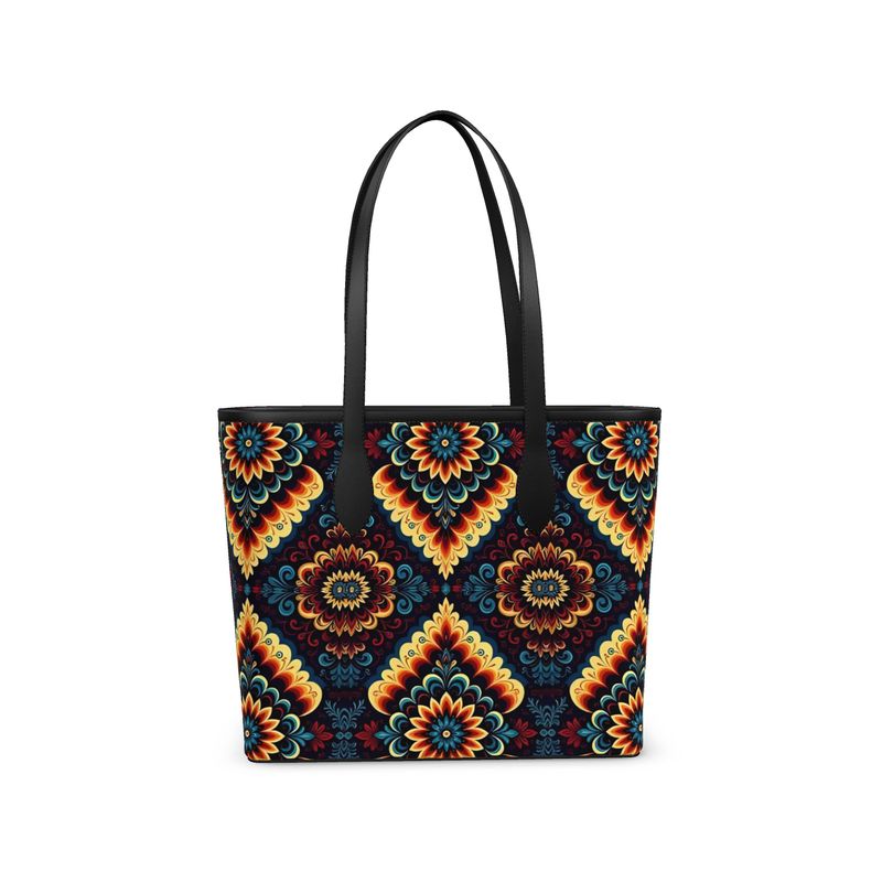 🌹 Sacred Harmony: The Rhythm · Fiesta Flow Leather City Shopper