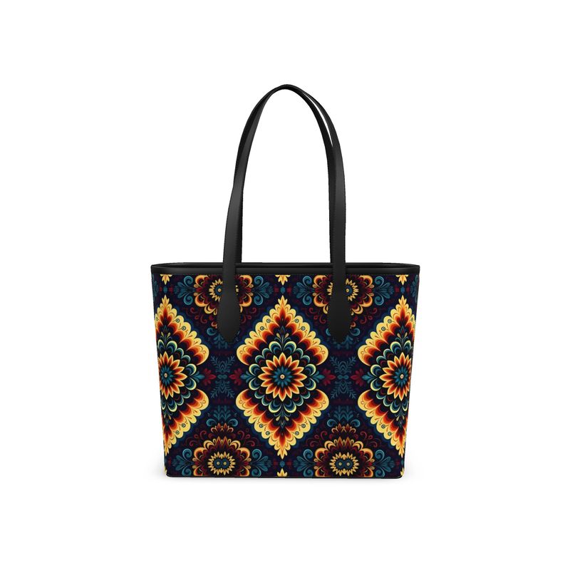 🌹 Sacred Harmony: The Rhythm · Fiesta Flow Leather City Shopper